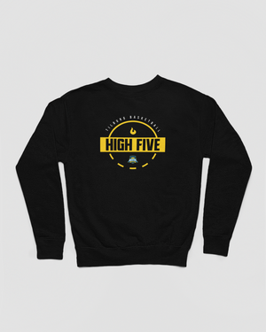 High Five Tilburg Court Crewneck Zwart
