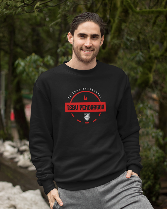 TSBV Pendragon Court Crewneck Zwart