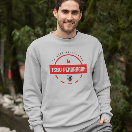 TSBV Pendragon Court Crewneck Grijs
