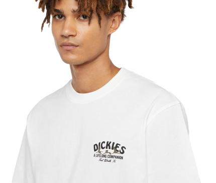 dickies companion t-shirt white op model portrait