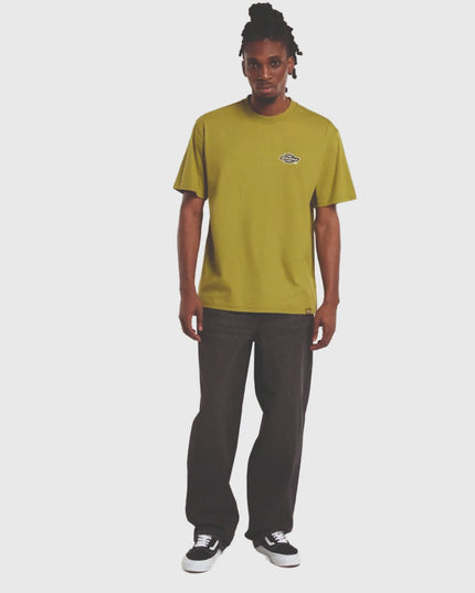 Dickies Madison Baggy Denim Jeans Zwart verre aanzicht