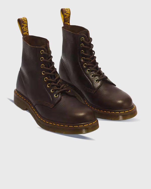 Dr. Martens Pascal Ambassador Bruin zijaanzicht