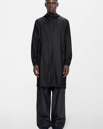 Rains Fishtail Parka Black