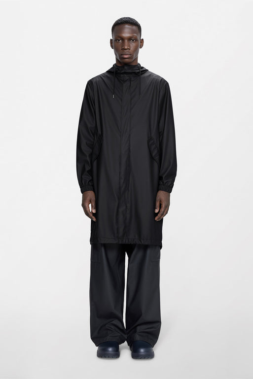 Rains Fishtail Parka Black