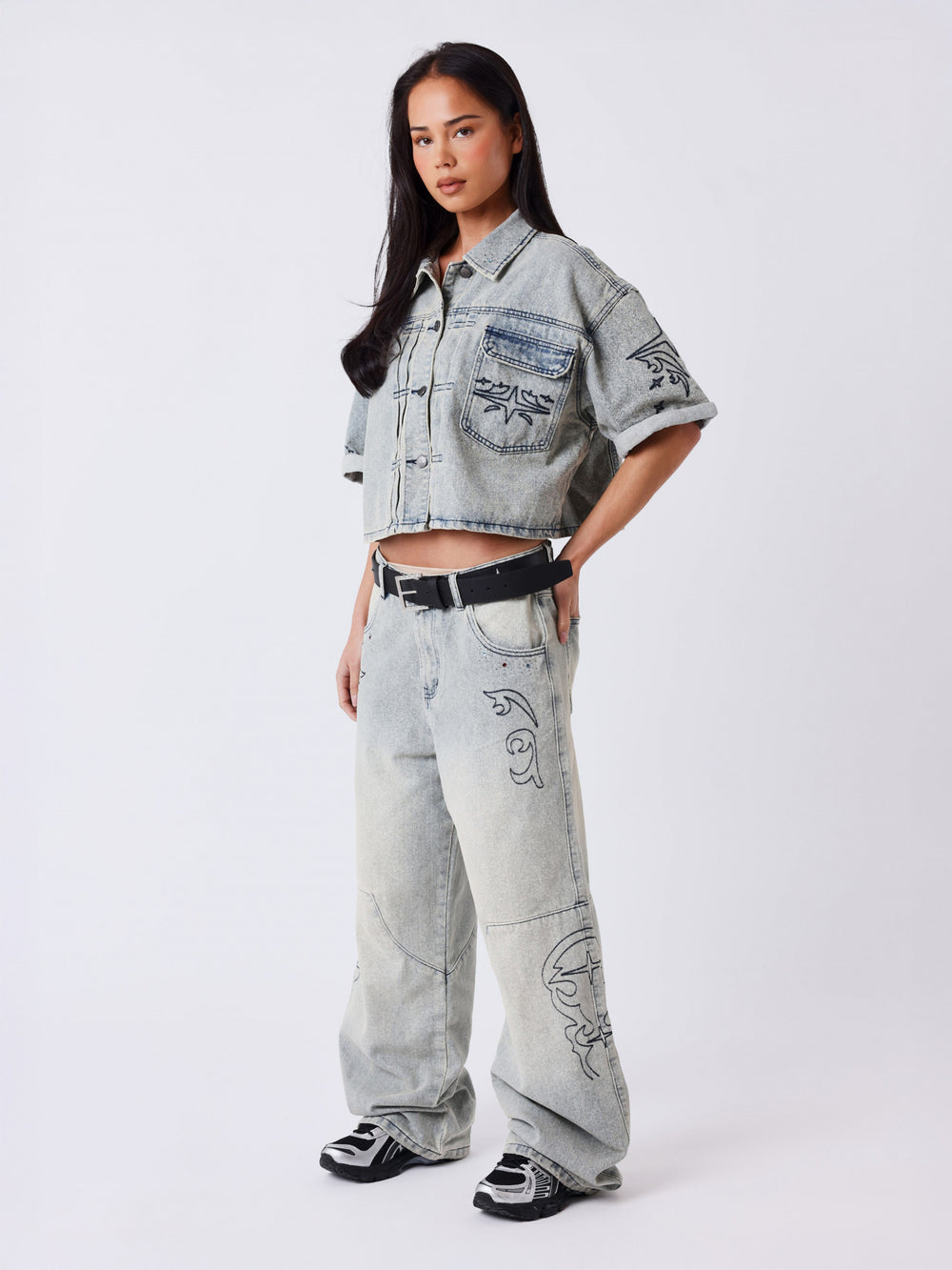 Project X Paris Dames Denim Loose