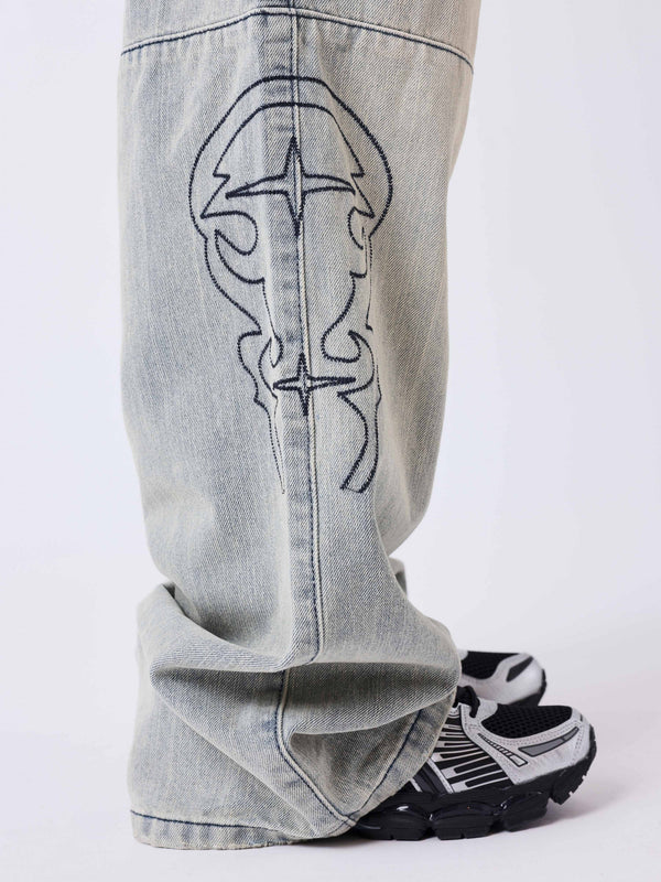 Project X Paris Dames Denim Loose