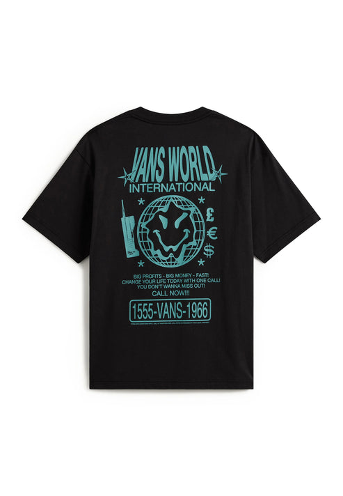 Vans World Intl SS Tee True Black