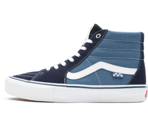 Sk8-Hi Skate marine weiß