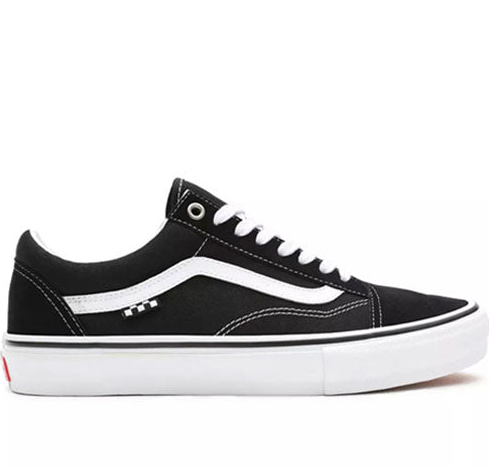 Old Skool Skate Black White