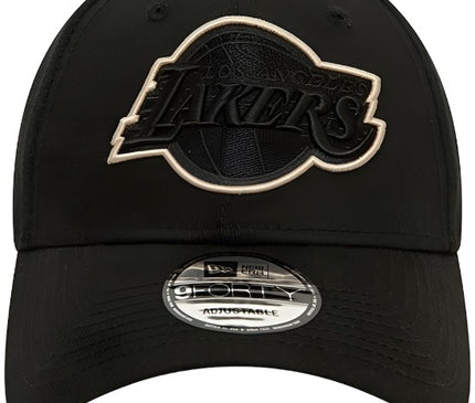 Los-Angeles-Lakers-Outline-Cap-Voorkant-Zwart