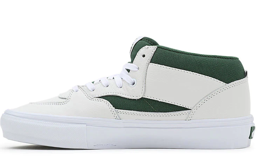 Skate Half Cab Blanc Vert