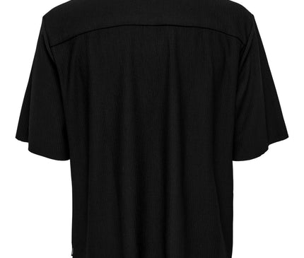 Only-&-Sons-Boyy-Life-Rlx-Recy-Pleated-Shirt-Balsam-Black-Back