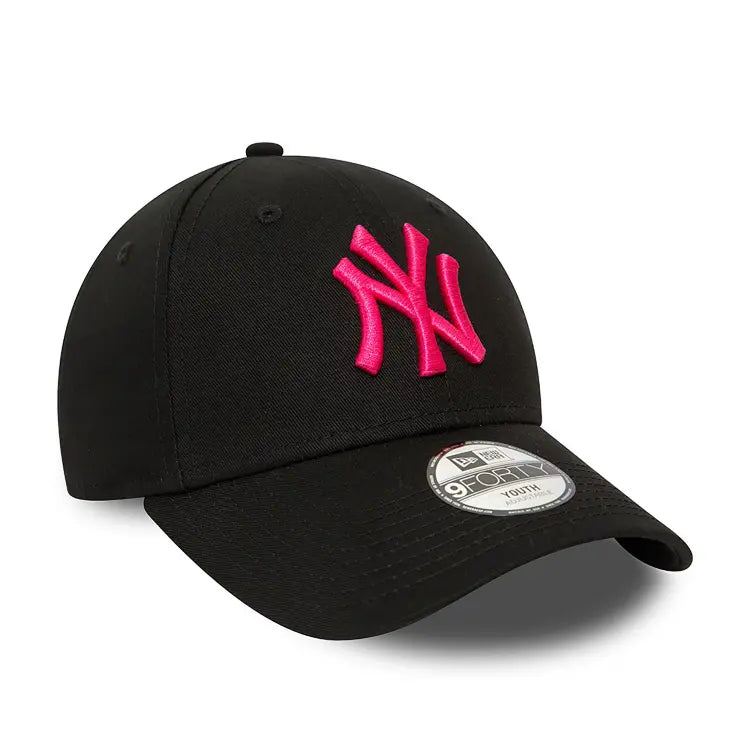 Copy of New York Yankees MLB 9Forty Youth Cap Black Pink