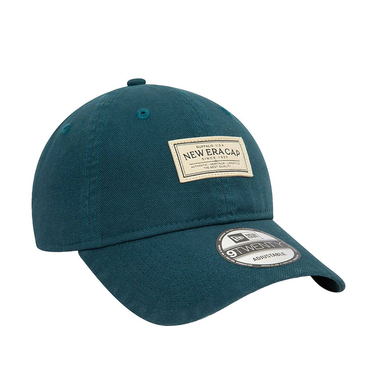 New Era Cap 9Twenty Canvas Petrol Blue