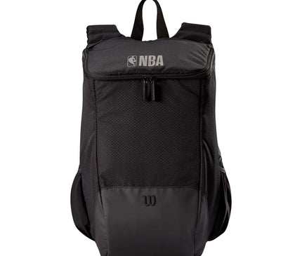 Wilson-NBA-Authentic-Backpack-Black-Front-Center