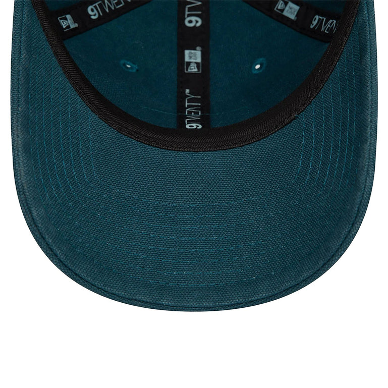 New Era Cap 9Twenty Canvas Petrol Blue