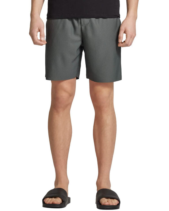 Drum-Pleated-Short-Balsam-Green-Model-Front