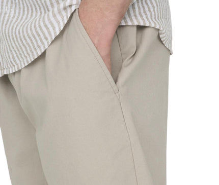 Tel-Life-0119-Short-Beige-Model-Close-up-Pocket