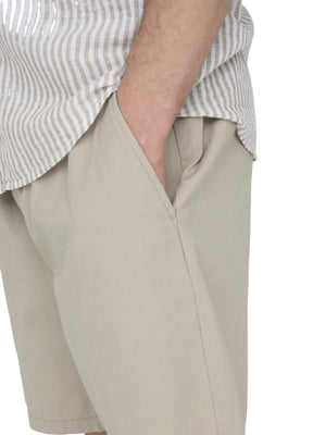 Tel-Life-0119-Short-Beige-Model-Close-up-Pocket