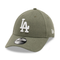 New-Era-Los-Angeles-Dodgers-Linnen-9Forty-Cap-Groen-right-Side
