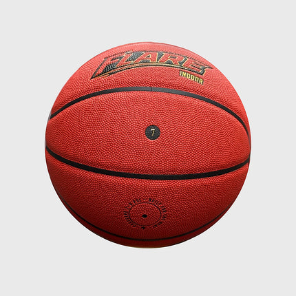 Burned Indoor Basketbal Flare, maat 7, vrijstaand op grijze achtergrond - Burned Sports