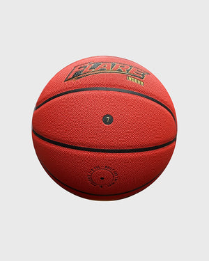 Burned Indoor Basketbal Flare, maat 7, vrijstaand op grijze achtergrond - Burned Sports