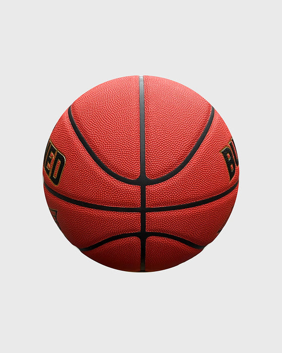 Burned Indoor Basketbal Flare, maat 7, vrijstaand op grijze achtergrond - Burned Sports