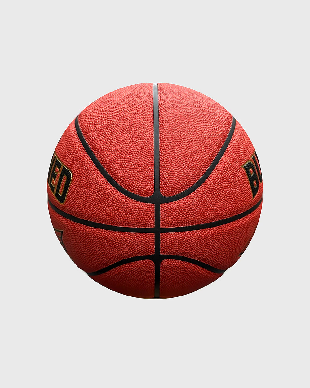 Burned Indoor Basketbal Flare, maat 7, vrijstaand op grijze achtergrond - Burned Sports