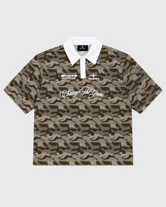 Project X Paris Forest Polo Camouflage vooraanzicht
