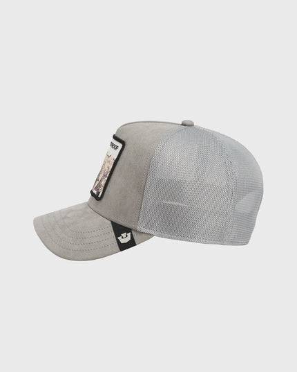 Goorin Bulletproof Trucker Cap Suede Grijs