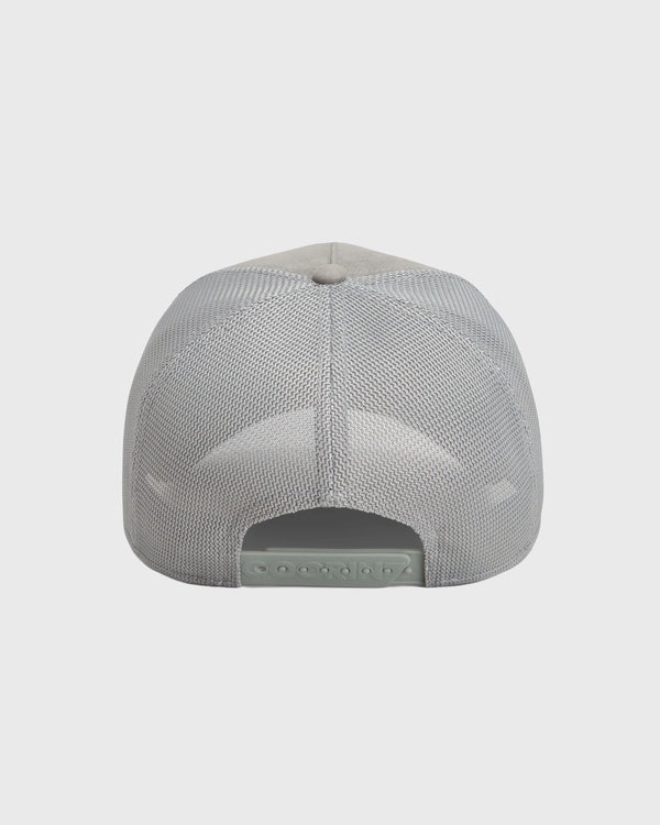 Goorin Bulletproof Trucker Cap Suede Grijs