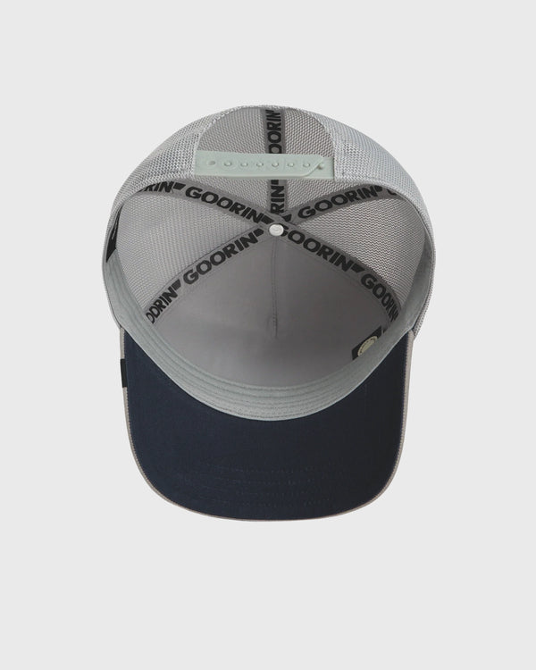 Goorin Bulletproof Trucker Cap Suede Grijs