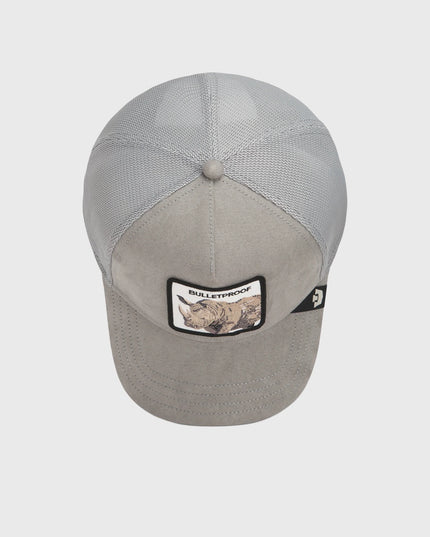Goorin Bulletproof Trucker Cap Suede Grijs