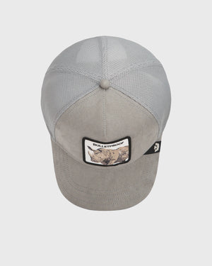 Goorin Bulletproof Trucker Cap Suede Grijs