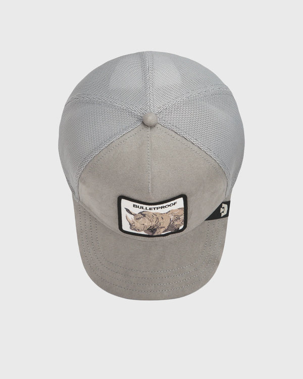 Goorin Bulletproof Trucker Cap Suede Grijs