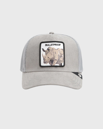 Goorin Bulletproof Trucker Cap Suede Grijs