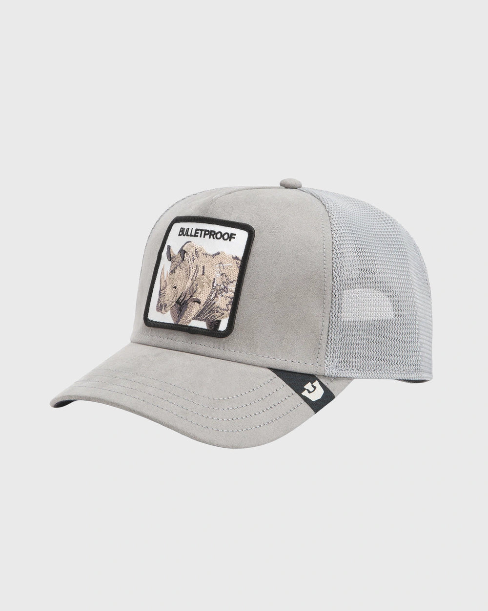 Goorin Bulletproof Trucker Cap Suede Grijs