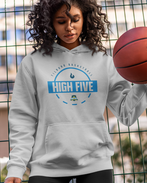 Tilburg High Five Court Hoodie Grijs