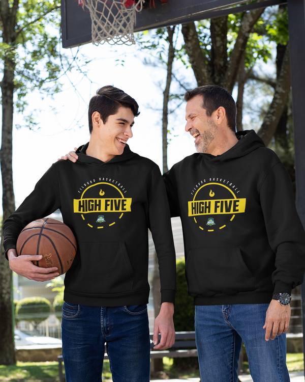 High Five Tilburg Court Hoodie Zwart