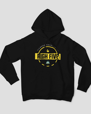High Five Tilburg Court Hoodie Zwart