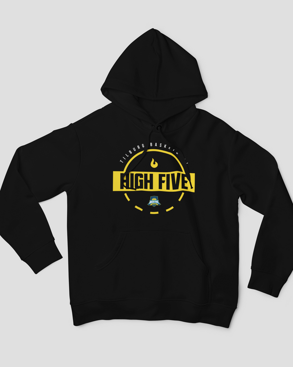 High Five Tilburg Court Hoodie Zwart
