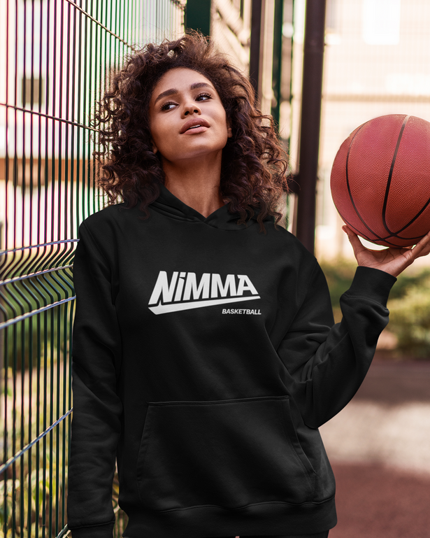 Nimma Basketball Hoodie Zwart