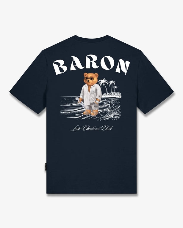 Baron Filou Backprint CLXVIII T-Shirt Navy