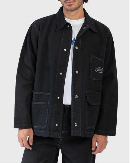 Kaotiko Breeze Club Denim Jacket Zwart