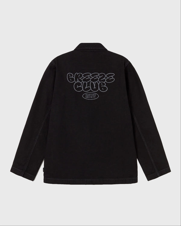 Kaotiko Breeze Club Denim Jacket Zwart