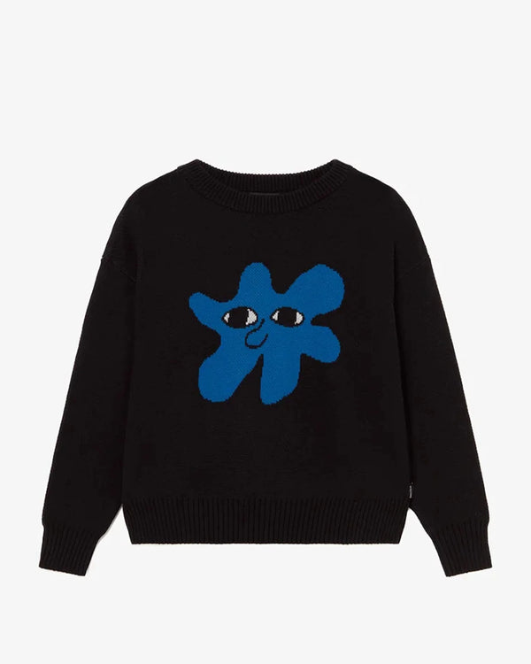 Kaotiko Breeze Club Sweater Zwart