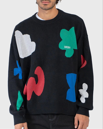 Kaotiko Breeze Sweater Zwart