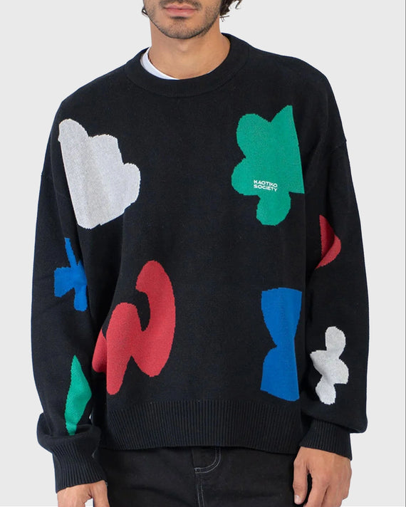 Kaotiko Breeze Sweater Zwart