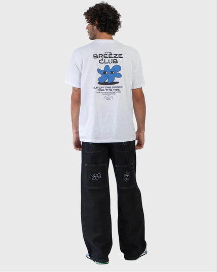 Kaotiko Catcha The Breezy Regular T-Shirt Wit