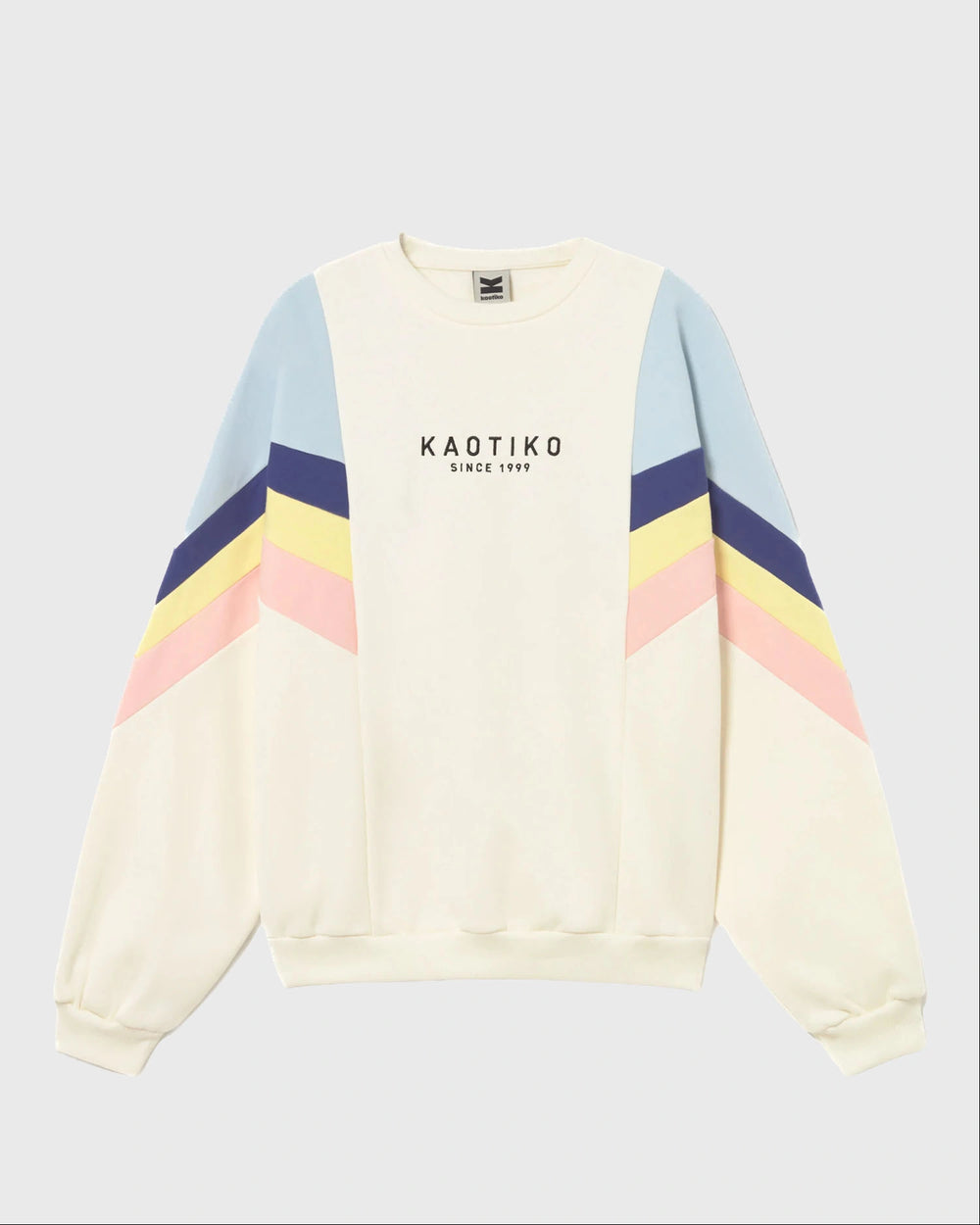 Kaotiko Crew Ginger Creme/Geel/Roze/Blauw